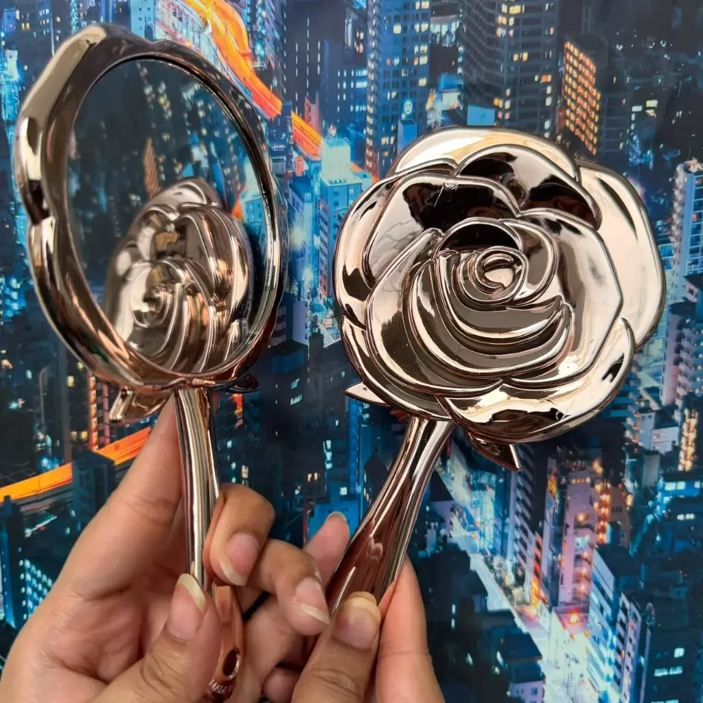 Rose Round Mirror