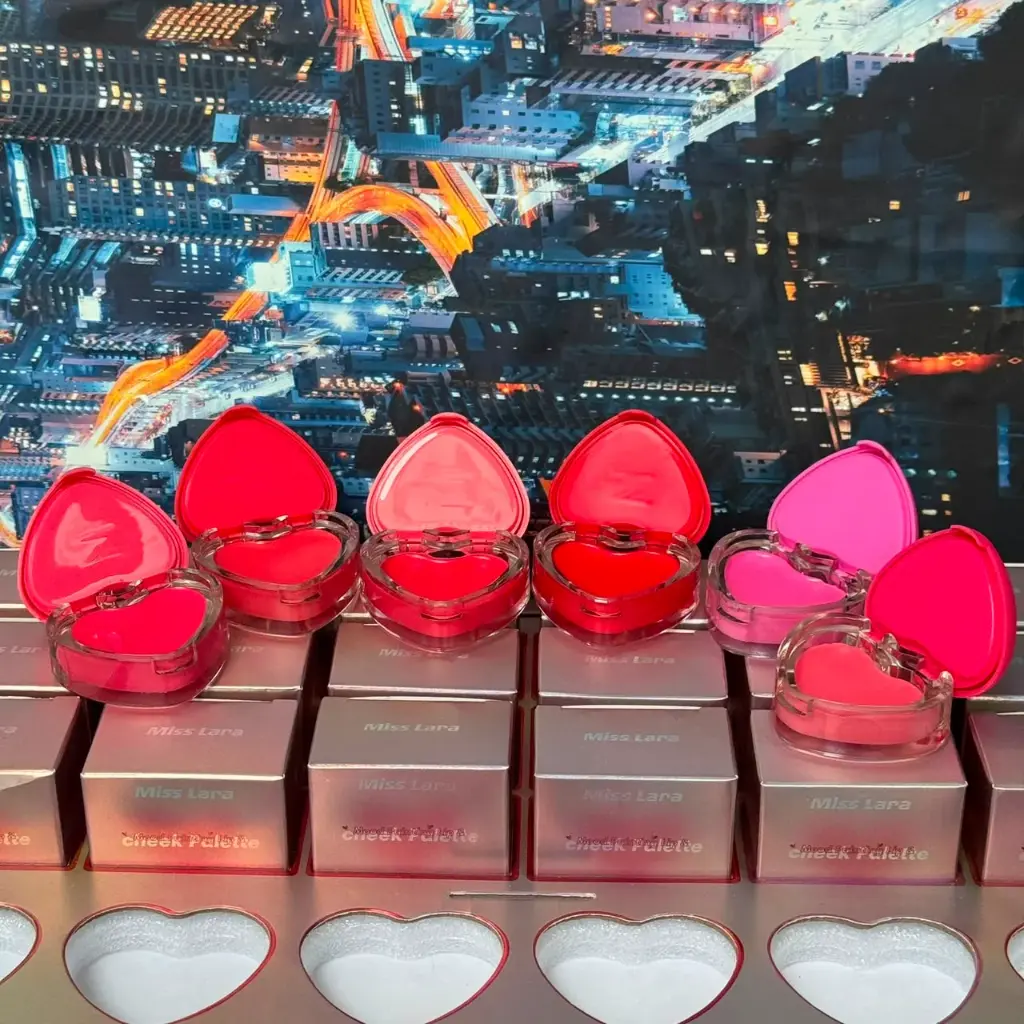 Pack of 6 Moouse Blusher & Lip Tint
